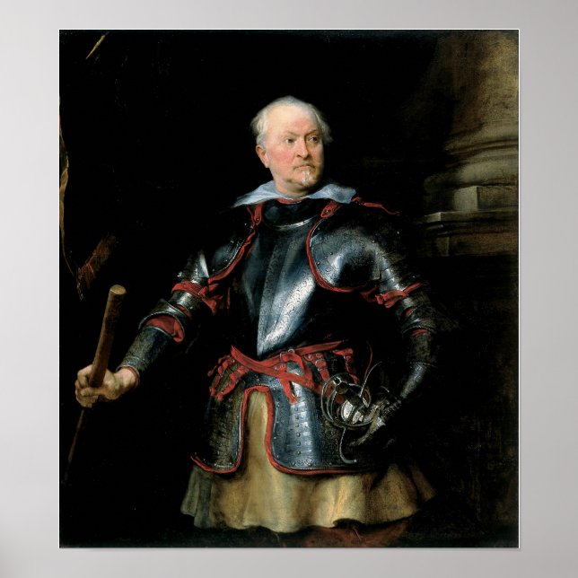 Poster Van Dyck - Homme En Armor, Famille Spinola (Devant)