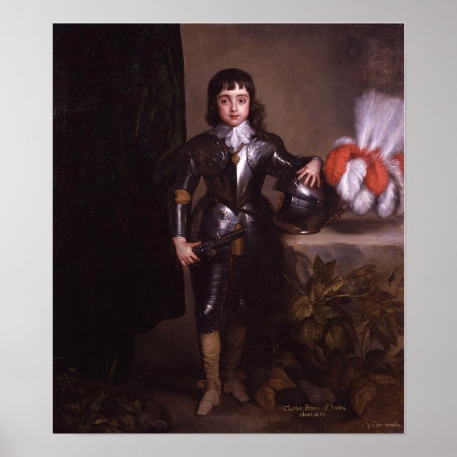 Poster Van Dyck - King Charles II (Devant)