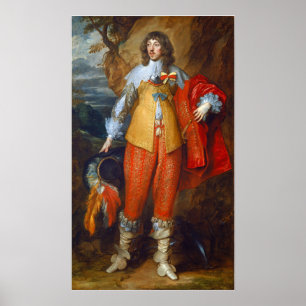 Poster Van Dyck - Portrait D'Henri II De Lorraine