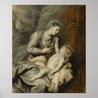 Van Dyck - Repose Sur Le Vol En Egypte