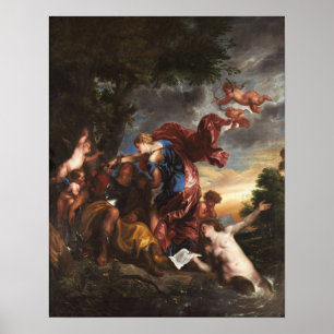 Poster Van Dyck - Rinaldo Et Armida