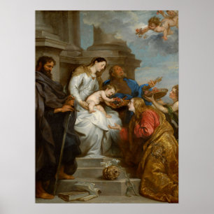 Poster Van Dyck - Rosalia Peter et Paul