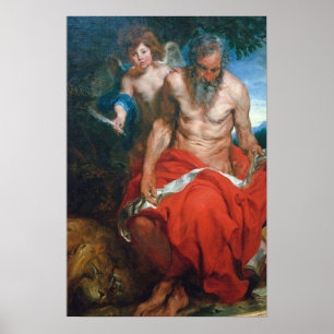 Poster Van Dyck - Saint Jérôme