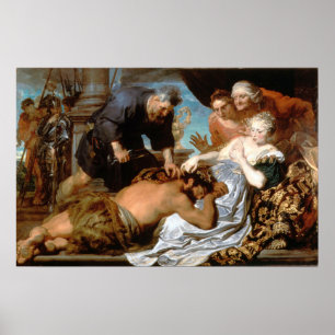 Poster Van Dyck - Samson Et Delilah