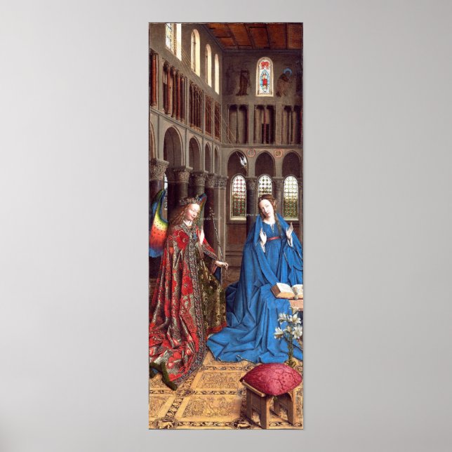 Poster Van Eyck : L'annonce (Devant)