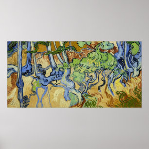 Poster Van Gogh - Arbre-Racines
