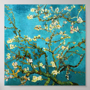 Poster Van Gogh Art Art Art Aramier en fleurs