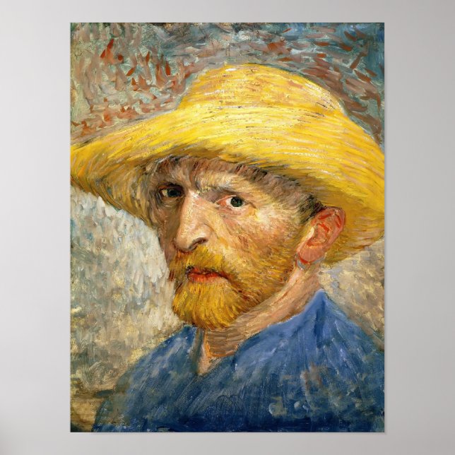 Poster Van Gogh - Autoportrait (Devant)