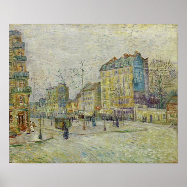Poster Van Gogh - Boulevard De Clichy (Devant)