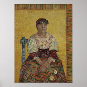 Poster Van Gogh - La femme italienne