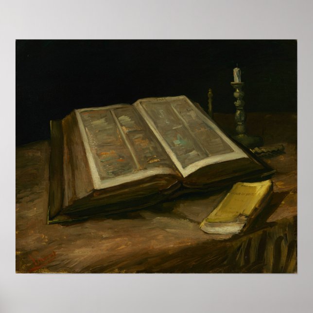 Poster Van Gogh - La Vie Toujours Avec La Bible (Devant)