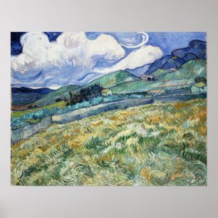 Poster Van Gogh - Paysage De Saint-Rémy
