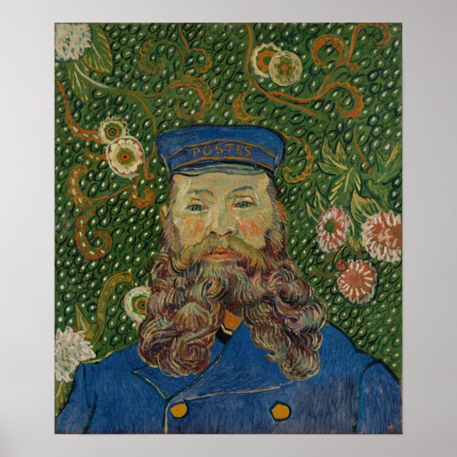 Poster Van Gogh - Portrait De Joseph Roulin (Devant)