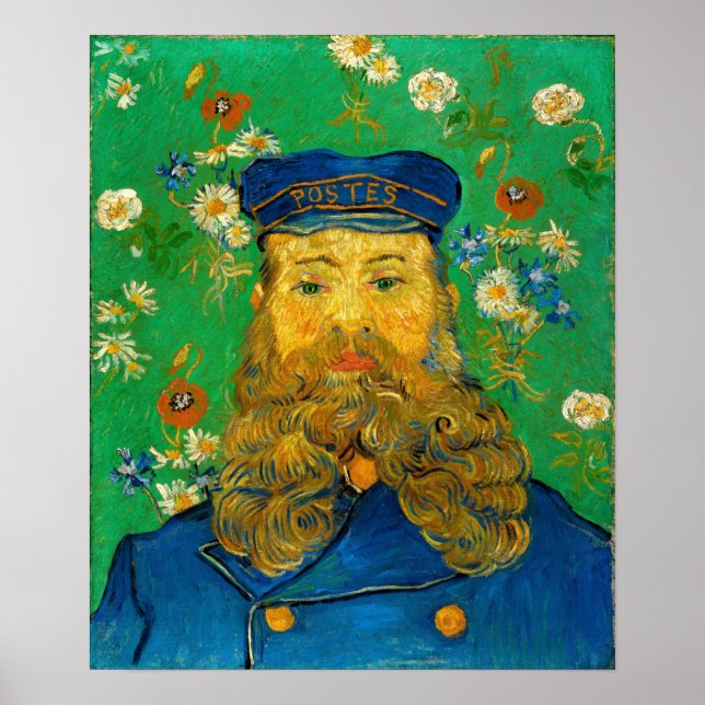 Poster Van Gogh - Portrait De Joseph Roulin (Devant)