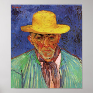 Poster Van Gogh - portrait de la patience Escalier