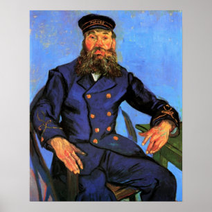 Poster Van Gogh, Portrait du facteur Joseph Roulin