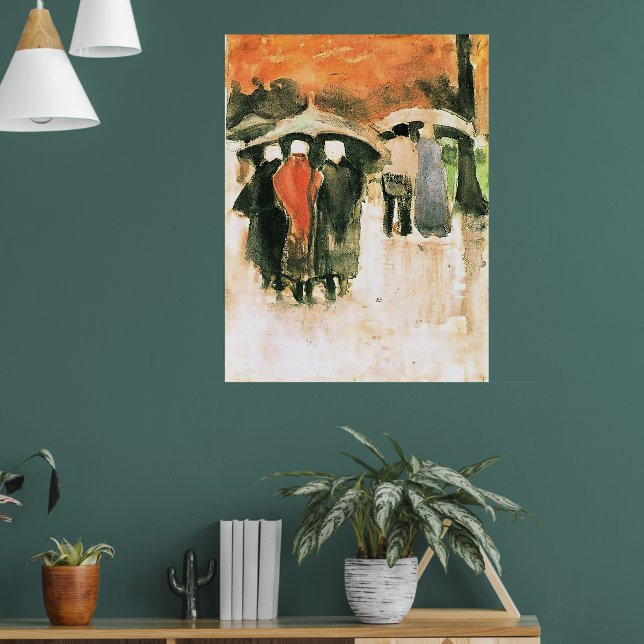 Poster Van Gogh - Scheveningen Femmes (Salon 1)