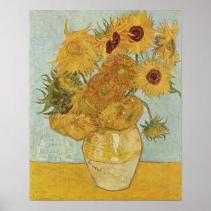 Poster Van Gogh Sunflowers