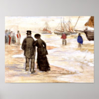 Van Gogh - The Beach at Scheveningen (couple)