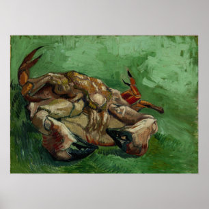 Poster Van Gogh - Un Crabe Sur Le Dos