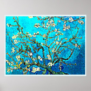 Poster Van Gogh's famous painting, Almond Blossoms