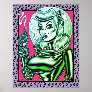 Poster Vana DeVinyl™/Spacesuit en caoutchouc