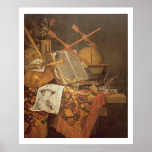 Poster Vanitas (huile sur la toile)