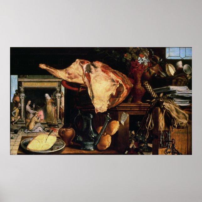 Poster Vannitas vie morte, 1552 (Devant)