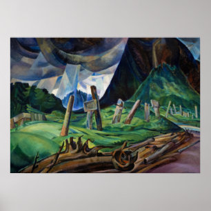 Poster Vanquished, 1930 par Emily Carr
