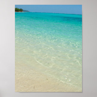 Poster Vanuatu Eaux cristallines claires