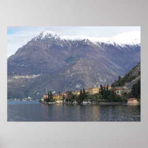 Poster Varenna Italie, Lac de Côme
