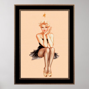 Poster Varga Girl Cover Art par Alberto Vargas