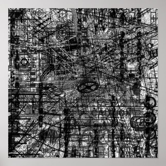 Poster Variation raffinée Mech 1 (Devant)