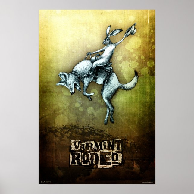 Poster Varmint Rodeo (Devant)