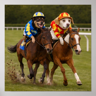 Poster "Vas-y gallop"