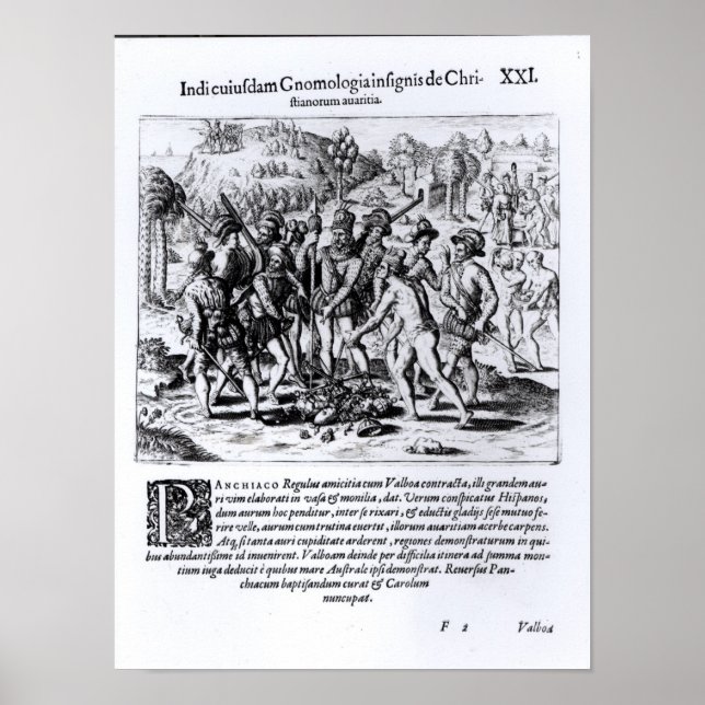 Poster Vasco Nunez de Balboa (Devant)