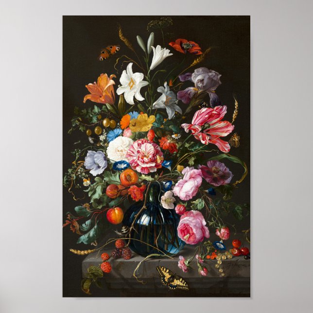 Poster Vase de fleurs | Jan Davidsz de Heem (Devant)