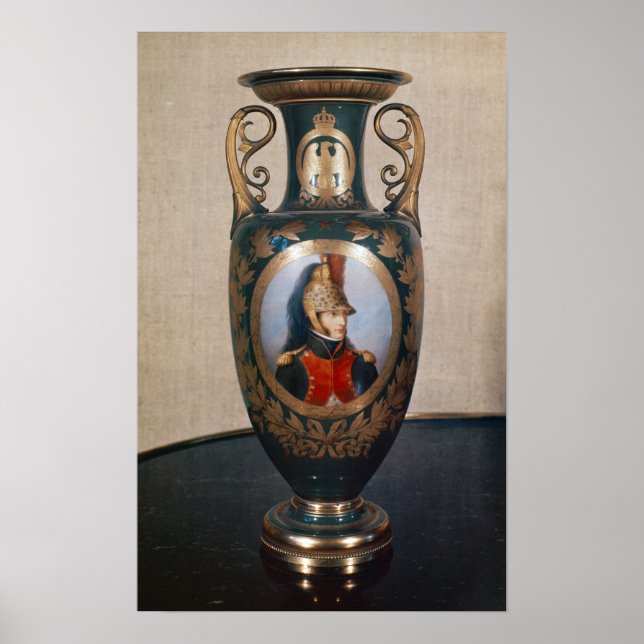 Poster Vase de Sevres représentant Louis Bonaparte (Devant)