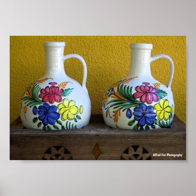 Poster Vases Décoratifs (Devant)