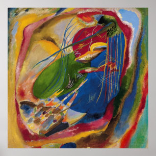 Poster Vasily Kandinsky - Picture With Three Spots