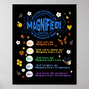 Poster Vbs 2025 Insects Les Plus Petits Magnifiés Aventur