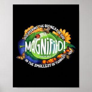 Poster Vbs 2025 Magnifié Découvrir la grandeur de Dieu 