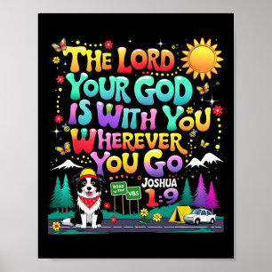 Poster Vbs 2025 Véritable Route Nord Road Trip Le Seigneu