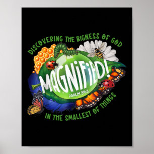 Poster VBS Magnifié 2025 Découvrir la grandeur de Dieu