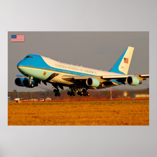 POSTER VC-25A (747-200B) (Devant)
