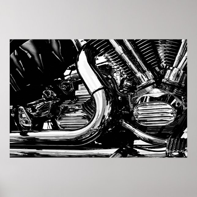 Poster Vecteur moteur (Devant)