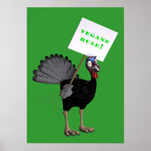 Poster Vegans Rule !