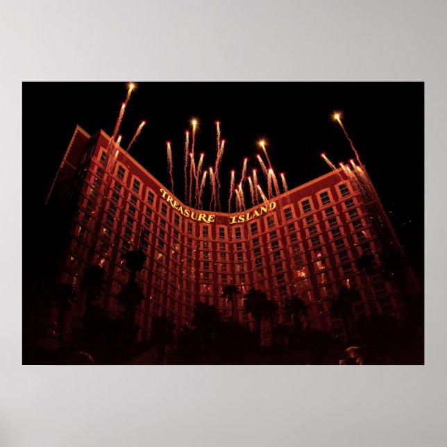 Poster Vegas - L'île aux trésors (Devant)