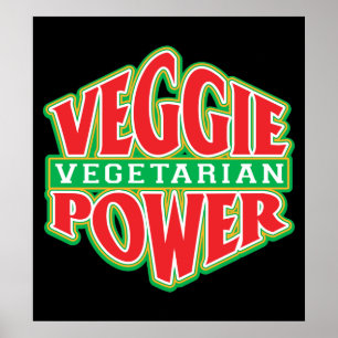 Poster Veggie Power