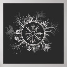 Végvisir Norse Viking Compas